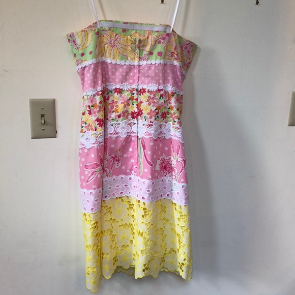 Lilly Pulitzer White Label Strapless Dress - Picture 3 of 8